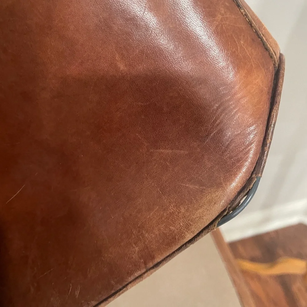 BROWN Leather Shoulder‎ Bag - Picture 6 of 8